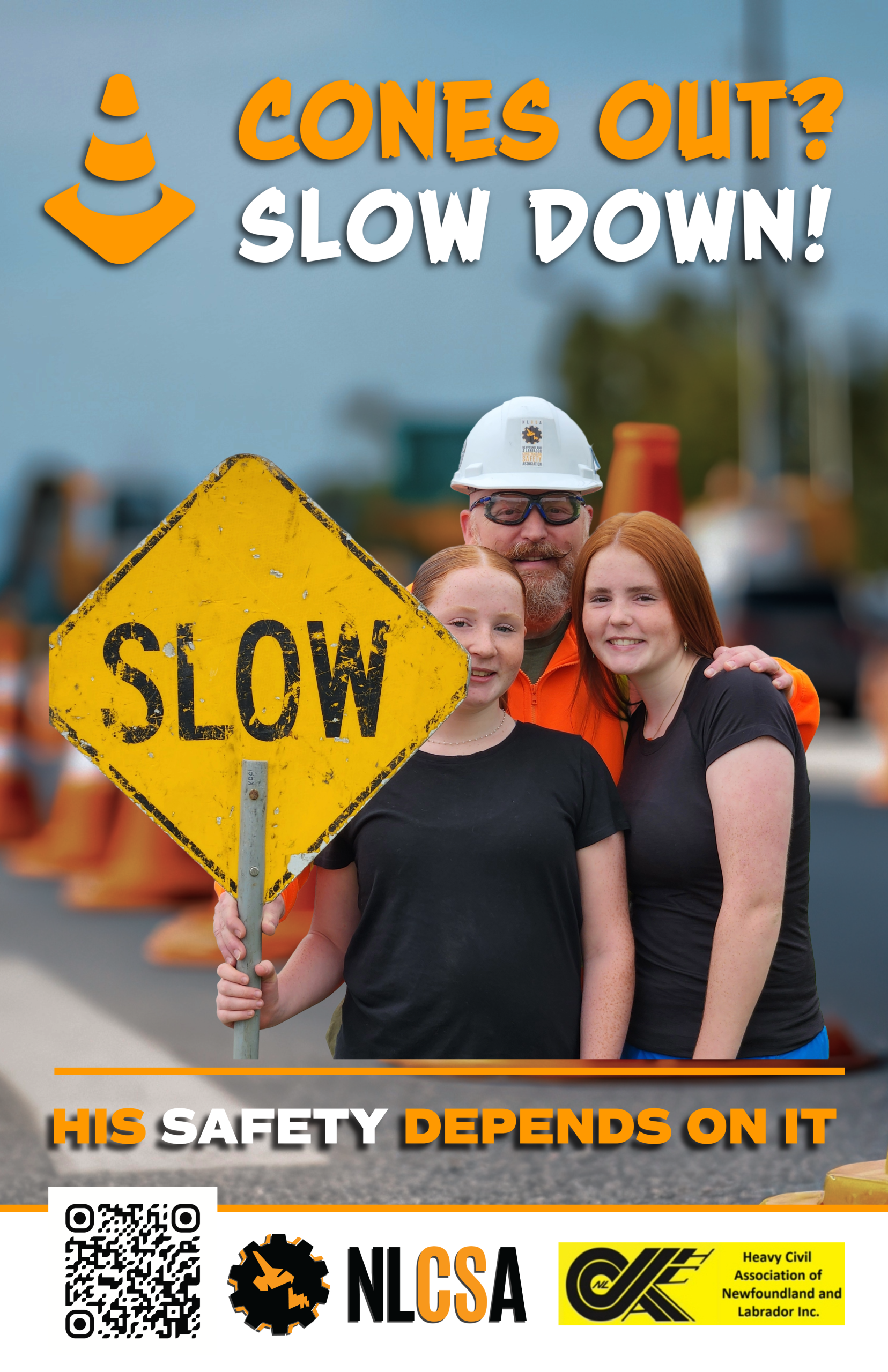 Cones Out Poster_Glenn_Slow Down